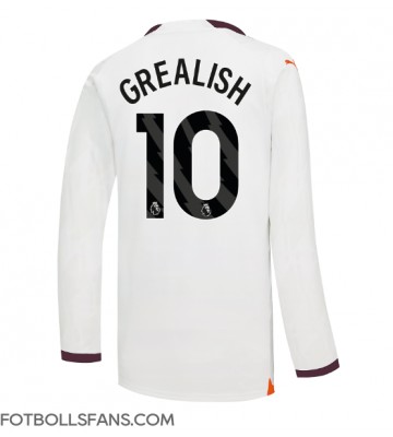 Manchester City Jack Grealish #10 Replika Bortatröja 2023-24 Långärmad